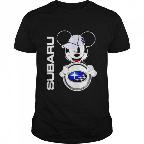 Mickey Mouse Subaru shirt