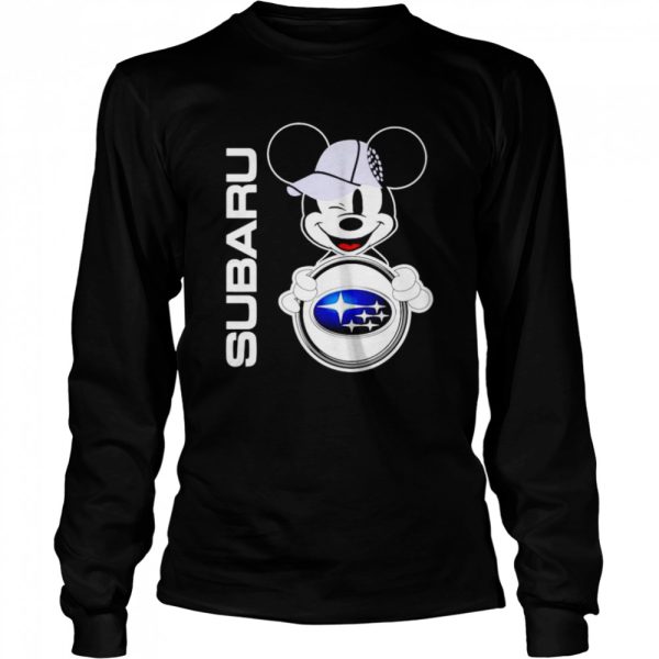 Mickey Mouse Subaru shirt