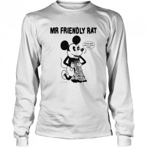 Mickey Mr Friendly Rat Child And Adult Love Rat shirt 3