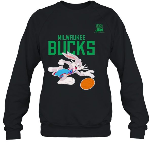 Milwaukee Bucks Space Jam 2 Slam shirt