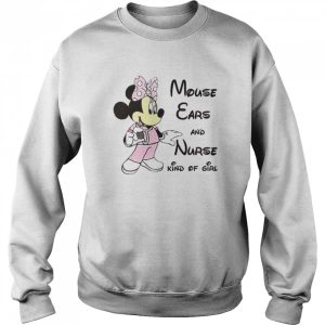 Minnie mouse ears and nurse kind of girl shirt 4