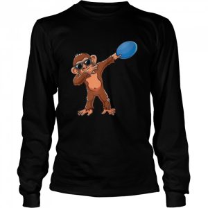 Monkeys Dab Boys Girls Disc Golf Shirt 3