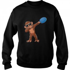 Monkeys Dab Boys Girls Disc Golf Shirt 4