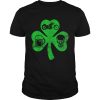 Motorcycle St Patricks Day Lucky Biker Beer Skull shirt
