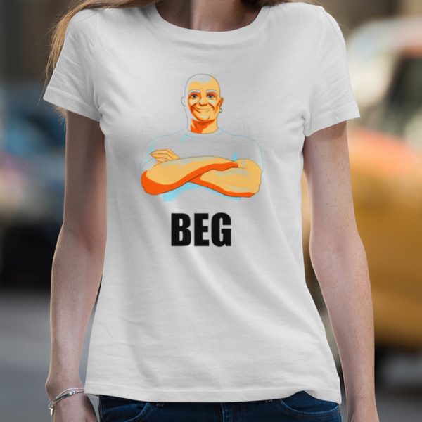 Mr. Clean Beg shirt