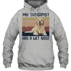 My Therapist Has A Wet Nose Golden Dog Vintage shirt 5