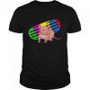 Nagetier Haustier Tierliebhaber Bunte Sonnenbrille Ratte Shirt