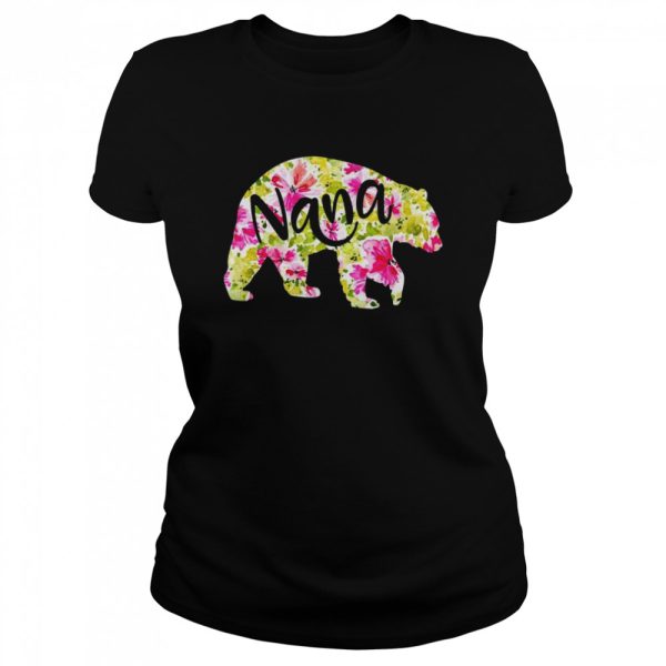 Nana Bear Grandma Christmas Mother’s Day Shirt