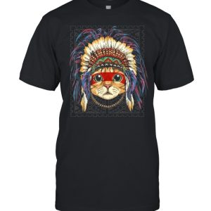 Native Indian Cat Native American Indian Cats shirt