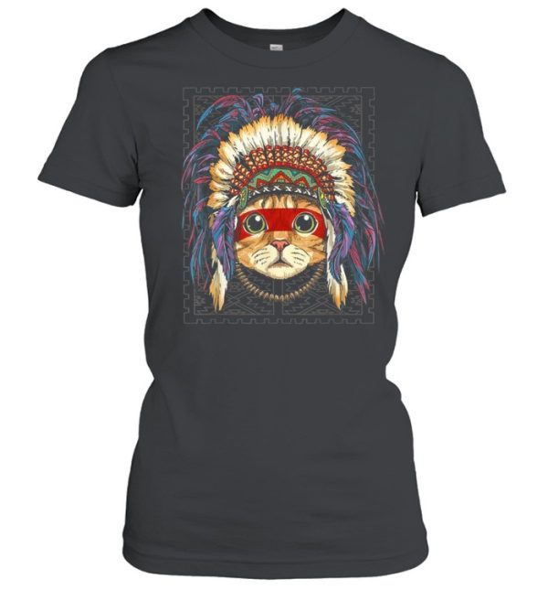 Native Indian Cat Native American Indian Cats shirt