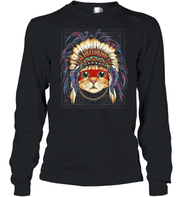 Native Indian Cat Native American Indian Cats shirt