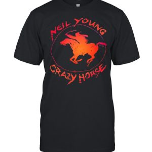 Neil Young crazy horse shirt