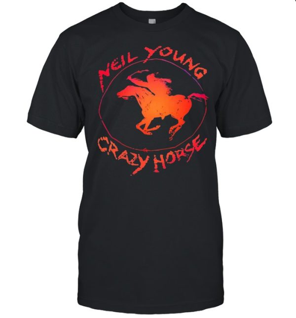 Neil Young crazy horse shirt