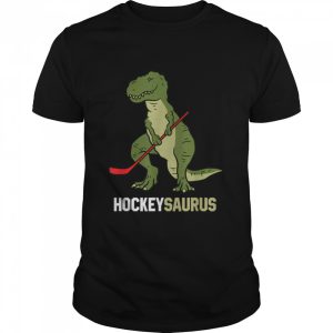 Niedlicher Dinosaurier Eishockey Dinosaurier Hockeysaurus Shirt