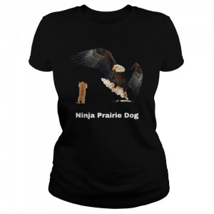 Ninja Prairie Dog Bald Eagle Funny Shirt 2