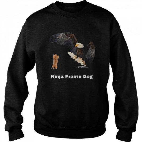 Ninja Prairie Dog Bald Eagle Funny Shirt