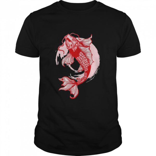 Nishikigoi Fish Koi Fish Japanese Tattoo Shirt