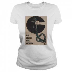 No Mercy For Fascism Snake Shirt 2