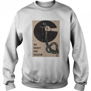 No Mercy For Fascism Snake Shirt 4