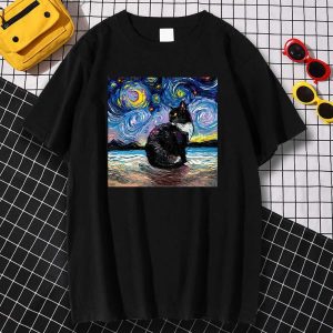 Oil Painting Male Cat T-Shirt