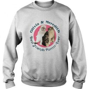 Olivia And Meredith Best Friends Purrr Ever shirt 4