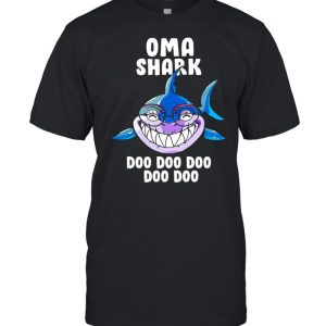 Oma Shark Doo Doo Doo Mother Day Shirt