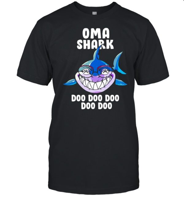 Oma Shark Doo Doo Doo Mother Day Shirt