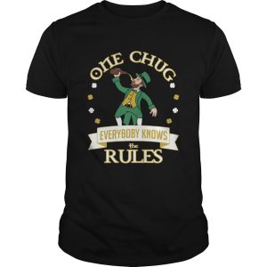 One Chug Leprechaun 2020 shirt