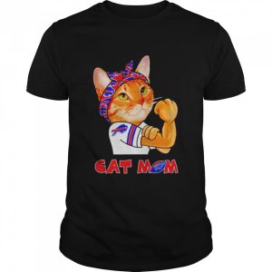 Original buffalo Bills strong cat Mom shirt 1