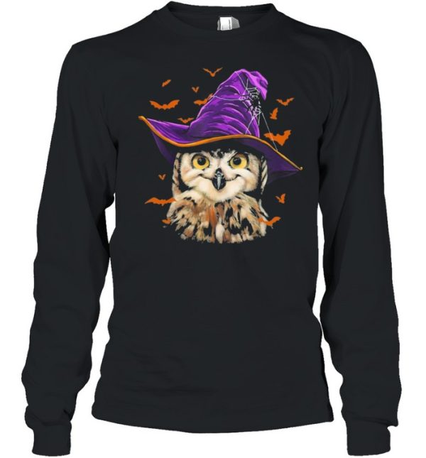 Owl Wearing Magic Halloween Hat shirt