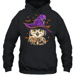 Owl Wearing Magic Halloween Hat shirt 5