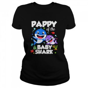 Pappy Of The Baby Shark Birthday Pappy Shark Shirt 2