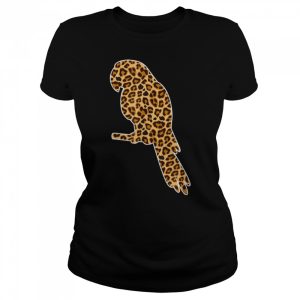 Parrot Lover Pet Animal Print Leopard For Girls Women Kids T Shirt 2