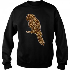 Parrot Lover Pet Animal Print Leopard For Girls Women Kids T Shirt 4