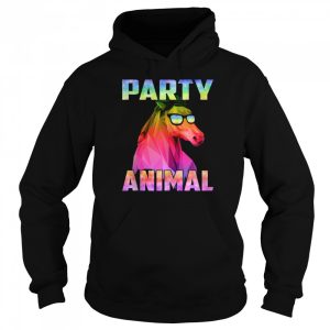 Party Animal Horse Horses Equestrian Rave EDM Tie Dye Shirt 5