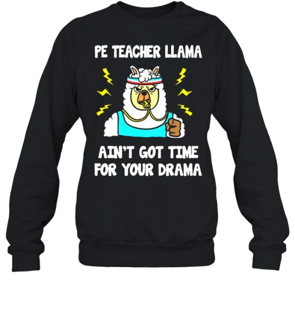 Ped teachedr llama aint got time for your drama shirt