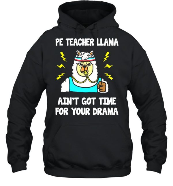 Ped teachedr llama aint got time for your drama shirt