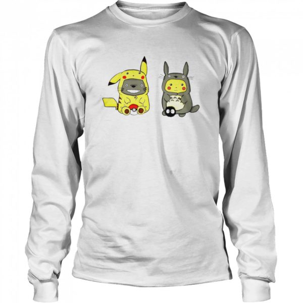 Pikachu and Toronto face change shirt