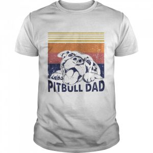 Pitbull Dad Vintage Shirt