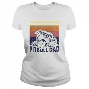 Pitbull Dad Vintage Shirt