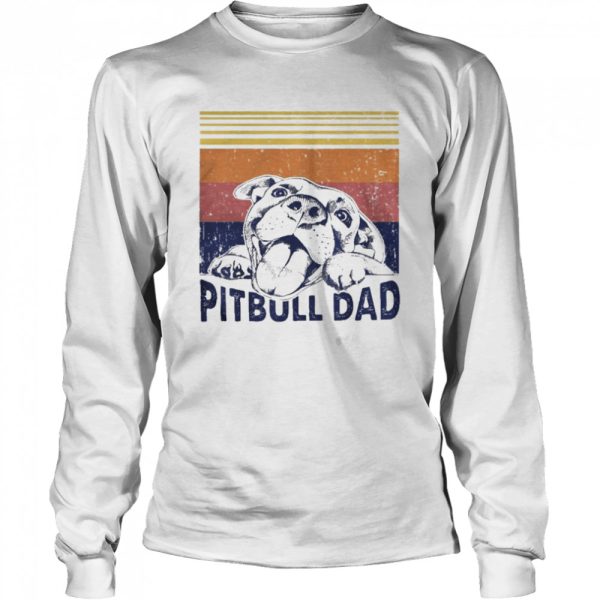 Pitbull Dad Vintage Shirt