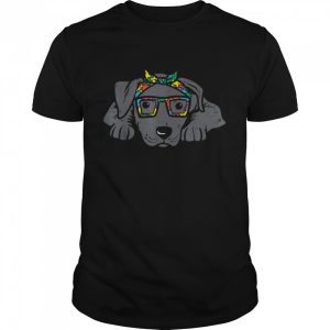 Pitbull Puzzle Bandana Glasses Autism Awareness Pitties Dog shirt 1