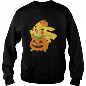 Pokemon Halloween Pikachu Pumpkin shirt 4