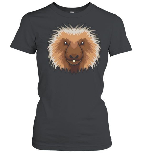 Porcupine Animal Head Cute Porcupine shirt