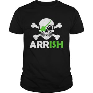 Pretty Irish Pirate Skull And Cross Bones St Patricks Day shirt