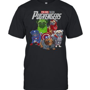 Pug Dog Pugvengers T-shirt