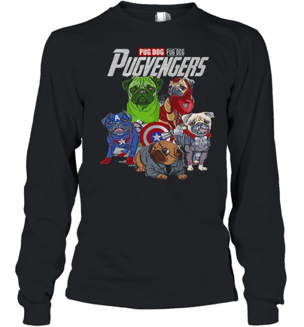 Pug Dog Pugvengers T-shirt