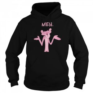 Qwertee Pink Apathy Pink Panther Meh shirt 5