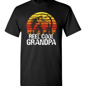 Reel Cool GrandPa Shirt – Bass Fish Gift Idea for Fisherman