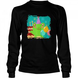 Reptile Frog Birthday Party Theme Shirt 3